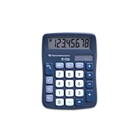 TEXAS INSTRUMENTS Texas Instruments TI-1726, Ficka, Grundläggande, 8 siffror,...