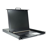Inter-Tech Elektronik Handels Inter-Tech KVM-1708 LED - KVM-konsol - 17"