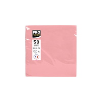 PRONAPPE Servetter PRONAPPE 20x20cm rosa 50/fp