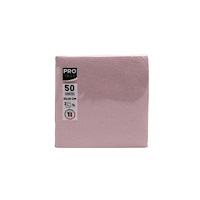 PRONAPPE Servett PRONAPPE 20x20cm g.rosa 50/fp