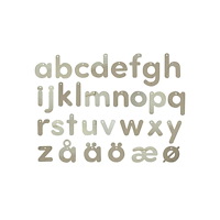 MYPAUZE Spegelbokstäver 7cm 31st