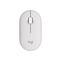 Logitech Logitech Pebble Mouse 2 M350s - mus - Bluetooth 5.2 LE - tonal white