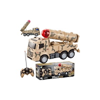 Maksik CIĘŻARÓWKA POJAZD WOJSKOWY ZDALNIE STEROWANY WYRZUTNIA RAKIE...