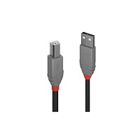 Lindy Lindy 36670, 0,2 m, USB A, USB B, USB 2.0, 480 Mbit/s, Sort,...