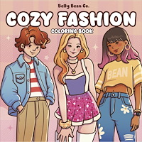 Bokförlaget Semic Målarbok : Cute & Cozy Fashion