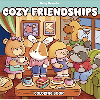 Bokförlaget Semic Målarbok : Cute & Cozy Friendship