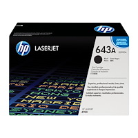 Hewlett-Packard HP 643A - svart - original - LaserJet - tonerkassett (Q5950A)