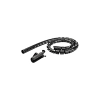 StarTech.com StarTech.com 1.5m (4.9ft) Cable Management Sleeve - Spiral - 1.8" (45mm) Diameter - W/ Cable Loading Tool (CMSCOILED3) -...