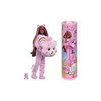 MATTEL Barbie-Puppe der Cutie Reveal Glücksbärchis-Reihe mit Access...