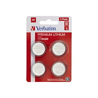 VERBATIM Verbatim batteri - 4 x CR2430 - Li