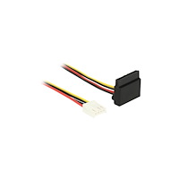 DeLOCK Delock Floppy 4 pin female > SATA 15 pin female metal