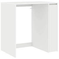 vidaXL Tvättmaskinskabinet Vit 87 x 60 x 89 cm Konstruerat trä