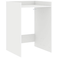 vidaXL Tvättmaskinskabinet Vit 67,5 x 62 x 97 cm Konstruerat trä