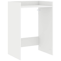 vidaXL Tvättmaskinskabinet Vit 67,5 x 48 x 97 cm Konstruerat trä