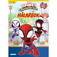 Egmont Story House Målarbok Spidey och hans fantastiska vänner (häftad)