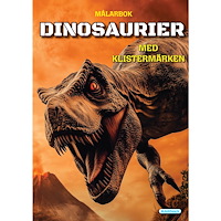 Egmont Story House Målarbok Dinosaurier med klistermärken (häftad)