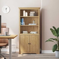 vidaXL Bokhylla BODO Honung brun 82 x 40 x 173 cm Konstruerat trä