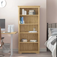 vidaXL Bokhylla BODO Honung brun 82 x 40 x 173 cm Konstruerat trä