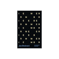 Joe Brainard I Remember (bok, danskt band, eng)