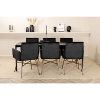 Venture Home Pelle Rektangulär Matgrupp