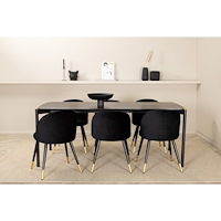 Venture Home Pelle Rektangulär Matgrupp