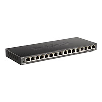 D-Link Systems D-Link DGS 1016S - switch - 16 portar - ohanterad