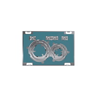 GEBERIT Geberit 115.884.00.1, Spolplatta, Krom, Geberit, 246 mm, 10...