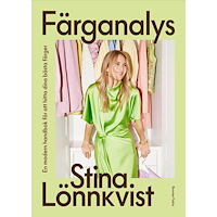 Stina Lönnkvist Färganalys : En modern handbok för att hitta dina bästa färger (inbunden) (Skadad)
