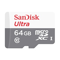 SANDISK SanDisk Ultra - flash-minneskort - 64 GB - mikroSDXC UHS-I