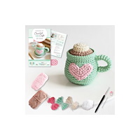 Schiffer Publishing Ltd Crochet Cafe Amigurumi Kit Hot Cocoa (bok, eng)