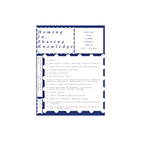 Set Margins' publications Homing In, Sharing Knowledge (häftad, eng)