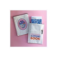 BOOKISHLY Emotional Support Book Sleeve