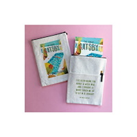 BOOKISHLY Great Gatsby Library Quote Book Sleeve