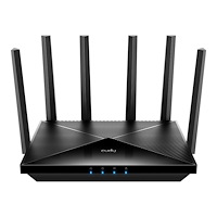 Cudy Cudy WR6500H - 1.0 - trådlös router - Wi-Fi 7 - skrivbordsmodell, väggmonterbar