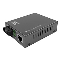 LevelOne Equip GVT-2014 - fibermediekonverterare - IEEE 802.3af, IEEE 802.3at, 10Mb LAN, 100Mb LAN, 1GbE