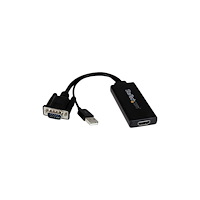 StarTech.com StarTech.com VGA till HDMI-adapter med USB-audio & -ström –...