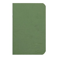 Clairefontaine Clairefontaine "Age Bag" Green Notebook 9x14cm, 96 sidor/48...