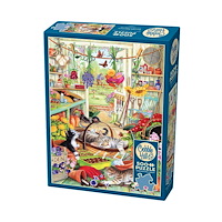 Cobble Hill Potting Shed Cats, Pussel, 500 bitar, Cobble Hill