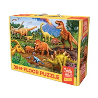 Cobble Hill Dinos, Pussel, 35 bitar, Cobble Hill