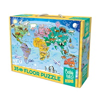 Cobble Hill Map of the World, Pussel, 35 bitar, Cobble Hill