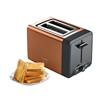 Bosch Bosch DesignLine TAT4P429 - brödrost - koppar