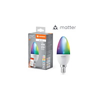 LEDVANCE LEDVANCE SMART+ MATTER Multicolor Classic B40 4,9W
