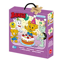 Egmont Kärnan Askpussel 15 bitar Bamse Jubileum