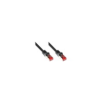 Diverse Patchkabel RJ45, CAT6 250Mhz, 3m schwarz, S-STP(S/FTP), LSOH