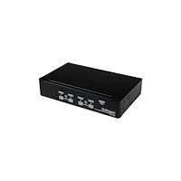 StarTech.com StarTech.com 4-Port USB KVM Swith with OSD - TAA Compliant - 1U Rack Mountable VGA KVM Switch (SV431DUSBU) - omkopplare...