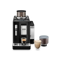 Delonghi De'Longhi Rivelia EXAM440.35.B - automatisk kaffekokare med mjölkskummare - 19 bar - onyx