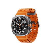 SAMSUNG Samsung Galaxy Watch Ultra - titan - smart klocka med marinband - orange - 32 GB - titangrå