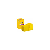 Post-it Post-it Super Sticky 654-S - anteckningar - 76 x 76 mm - 1080 ark (12 x 90)