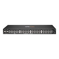 HP HPE Aruba Networking CX 6000 48p 10M/100M/1G 4p SFP 1G Switch - switch - 48 portar - Administrerad - rackmonterbar
