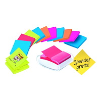 Post-it Post-it Z-Notes PRO-W12N - lapphållare - plast - vit, transparent